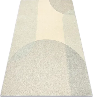 Produktbild von FLUX 461.7.AE120 Wollteppich OSTA - Geometrisch, Strukturell, Loft beige / grau beige 160x230 cm