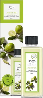 Produktbild von ipuro Lime Light, Flasche, Flüssigkeit, Limette, 200 ml, 1 Stück(e), Box