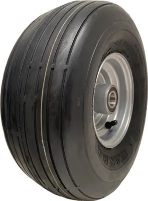 Obrázok produktu pre 15x6.00-6 Multi Rib Lawnmower Wheel Wanda 6ply P508 Pneumatika Oceľový ráfik 20mm Ložiská