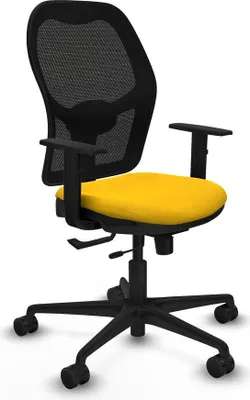 Immagine prodotto di Sedia da ufficio Jorquera Piqueras y Crespo, modello 1D036N0, colore giallo
