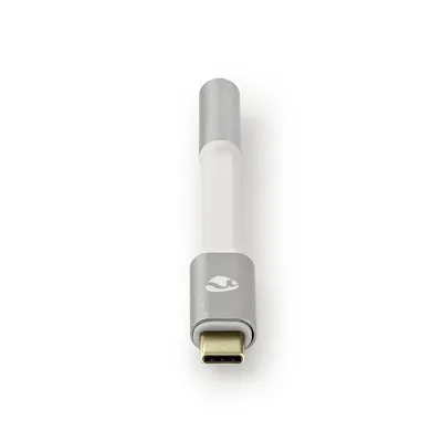 Zdjęcie produktu dla Nedis CCTB65950AL008, 3.5mm, Żeńska, USB, Męska, 0,08 m, Aluminium