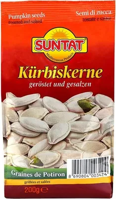 Produktbild von SUNTAT Kürbiskerne geröstet und gesalzen 200g