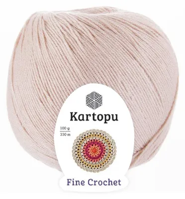 100g Strickgarn Häkelgarn Kartopu Fine Crochet Mischgarn filigranes Garn Gewebe