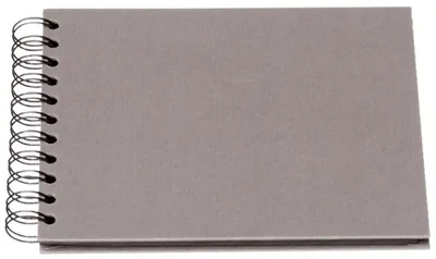 Produktbild von Rössler 1329452490, Grau, Spiralbindung, 195 mm, 145 mm, 1 Stück(e)