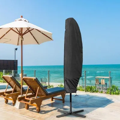 Produktbild von Famanu Schutzhülle für Sonnenschirme 280 x 40/80/50 cm - Wasserabweisend und UV-beständig