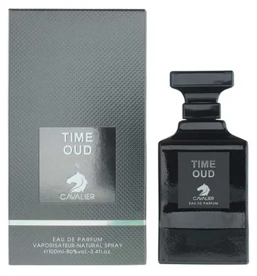 Productafbeelding van Kavalier, Time Oud, Eau de Parfum, uniseks, 100 ml.Opmerking: "Eau de Parfum", "uniseks" en "100 ml" worden in het Duits doorgaans op dezelfde manier gebruikt. Indien gewenst, kan ik u ook een natuurlijkere productnaam voorstellen voor de Duitse markt