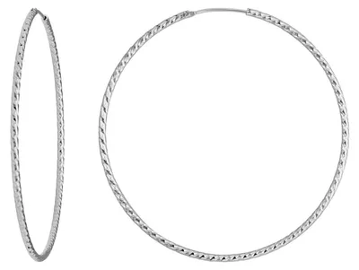 Creolen-rund-diamantiert-groß-925-Silber-rhodiniert-60x1-8mm