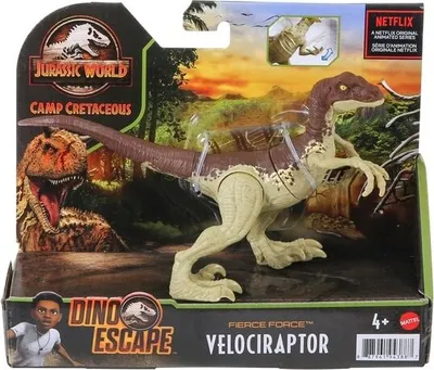 Produktbild von Jurassic World Dino-Angriff Dinosaurier-Actionfiguren für Kinder ab 3 Jahren