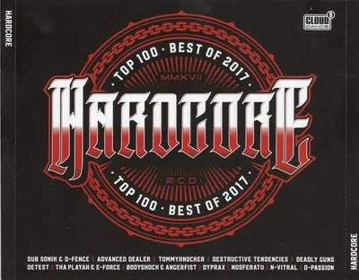 Obrázok produktu pre Heartselling Hardcore Top 100 - Best Of 2017, Hardcore, CD, Various Artists, Fyzické médiá, Dospelý, 24/11/2017