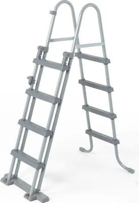 Produktbild von Bestway Sicherheitsleiter 122 cm Poolleiter Leiter Pool Schwimmbadleiter 58331