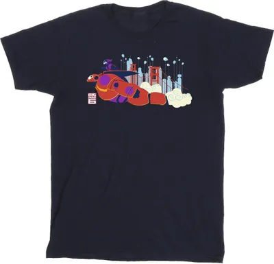 Produktbild von Disney - "Big Hero 6" T-Shirt für Herren BI16978 (4XL) (Marineblau)