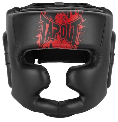 Produktbild von Kopfschutz aus Kunstleder EASTVALE Black/Red S/M Tapout