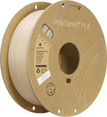Produktbild von Polymaker PolyTerra Pla filament Cappuccino 1.75 mm 1KG