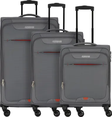 Produktbild von American Tourister Street Roll 4 Rollen Kofferset 3-teilig mit Dehnfalte