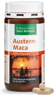 Produktbild von Sanct Bernhard Austern-Maca Aktivkapseln - 120 Kapseln