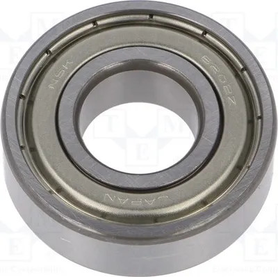 Produktbild von 1x Lager: kugörmig ØAußen: 35mm W: 11mm ØInn: 15mm Lager 6202 ZZ CM NSK Wälzlager