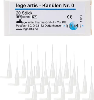 Immagine prodotto di Cannule in plastica Gr.0  20 pezzi