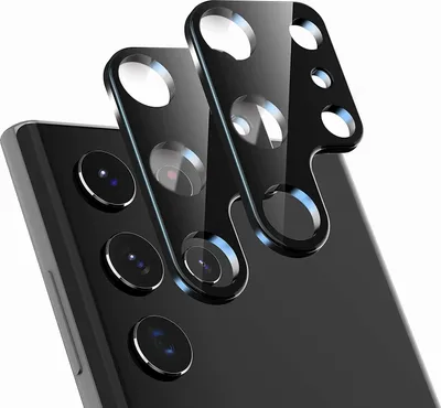 Produktbild von AVANA Samsung Galaxy S23 Ultra Kamera Schutzfolie Glasfolie Panzerglas Kameraschutz Folie Panzerfolie Schutzglas 2 Stück