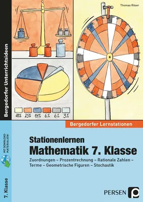 Produktbild von Stationenlernen Mathematik 7. Klasse