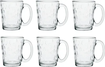 Produktbild von Set Wintergläser Becher 300ml Weihnachtsbaum 6St.