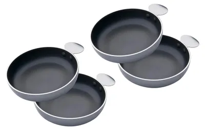 Produktbild von Cadac Tapas & Egg Set bestehend aus 4 GreenGrill-Keramikbeschichteten Aluminiumpfannen 98399C