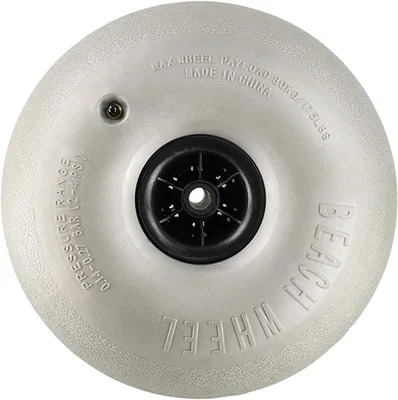Produktbild von 16 Zoll Ballonräder, Aufblasbare Ballonreifen, Direkter Ersatz, Robustes Graues Zubehör für Wagen, Kajaks Und Trolleys, 10.5 Mm