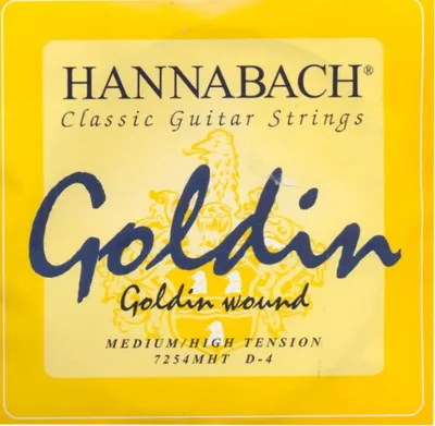 Produktbild von Hannabach 7254MHT Goldin - d4