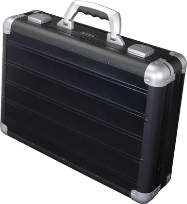 Produktbild von ALUMAXX Attaché-Koffer "VENTURE" Laptopfach schwarz matt (ohne Inhalt)