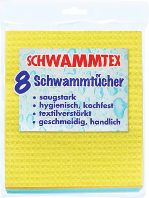 Produktbild von Spontex Schwammtuch Schwammtex 8 Stück