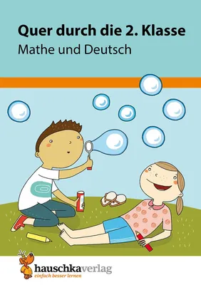 Obrázek produktu pro Quer durch die 2. Klasse, Mathe und Deutsch - Übungsblock