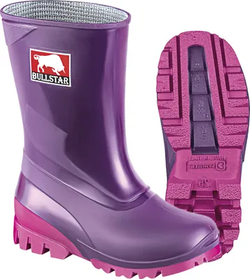 Produktbild von BULLSTAR Kinder-Stiefel MAXI, beere/pink, Gr. 35/36