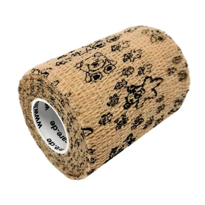 Produktbild von LisaCare selbsthaftende Bandage - Teddy Beige - 7,5cm x 4,5m