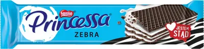 Zdjęcie produktu dla Wafel Princessa Zebra Mleczny 30g