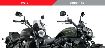 Immagine prodotto di Cupolino PUIG naked sport fumè chiaro per Kawasaki