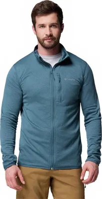 Produktbild von Columbia Essential Hike™ Grid Fleece Mit Durchgehendem Reißverschluss Blau XL Herren Blau XL