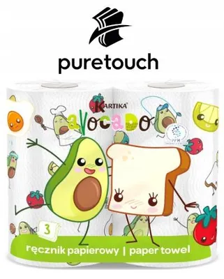 Produktbild von Kartika Avocado Küchenrolle 2 Rollen 3 Lagen