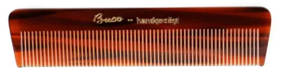 Produktbild von Taschenkamm handgesägt, 12,5 cm, feine Zähne – BUCO