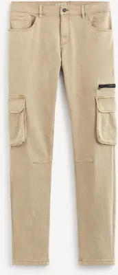 Produktbild von Celio Vocaskin Herrenhose Slim Fit aus Baumwoll-Stretch, Größe 42/34