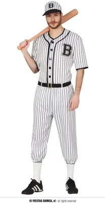 Produktbild von Baseballspieler Brady Herrenkostüm