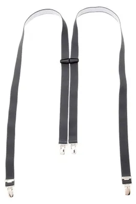 Produktbild von Damen Herren Hosenträger mit 4 Clips 9 Farben lieferbar 25 mm breit