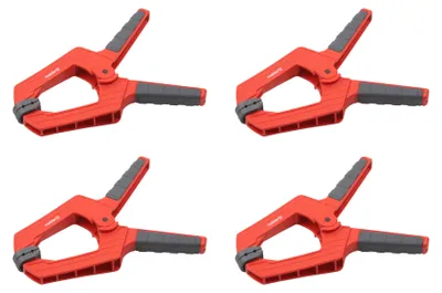 Produktbild von Meister Federzwinge Set mit 4 Stück 100 mm Spannweite Universalklemme