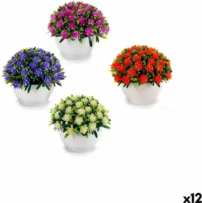 Image de Fleur décorative Ibergarden A16120-0118 Bouquet violet 14 x 12 x 14 cm (12 pièces)
