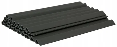 Immagine prodotto di Ekspand | Clip per nastro da recinzione - Grafite - 19 cm - Set da 24 pezzi - Clip di montaggio