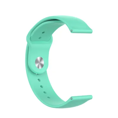 Produktbild von BStrap Silicone Armband für Garmin Vivoactive 4s, teal