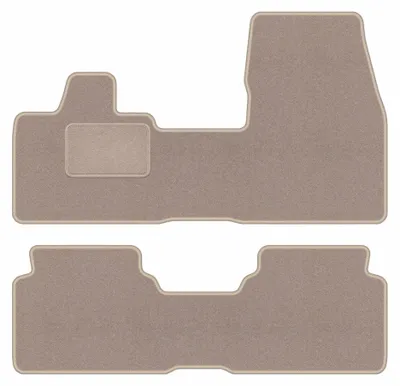 Immagine prodotto di Tappetini in moquette per BMW I3 L01 2013- (hatchback) – set 4 pezzi, beige, su misura – Wielganizator LUX – versione W0958