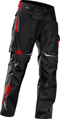 Produktbild von Kübler Herrenbundhose Pulsschlag high 2324 Gr.52 schwarz/rot