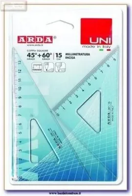 Image de ARDA 70315SS set de règles 2 pièce(s)