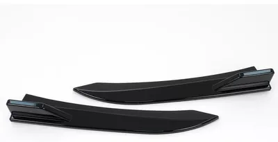 Productafbeelding van Achterspoilerlip, zijschermen en vleugels voor BMW 3-serie F30 F31 11-19 glanzend zwart.