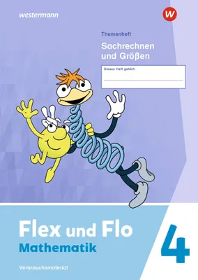 Produktbild von Flex und Flo 4. Themenheft Sachrechen und Größen: Verbrauchsmaterial