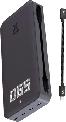 Produktbild von Xtorm 140W Powerbank - Titan Pro, 24000 mAh, Lithium-Ion (Li-Ion), Power Delivery, 150 W, Schwarz